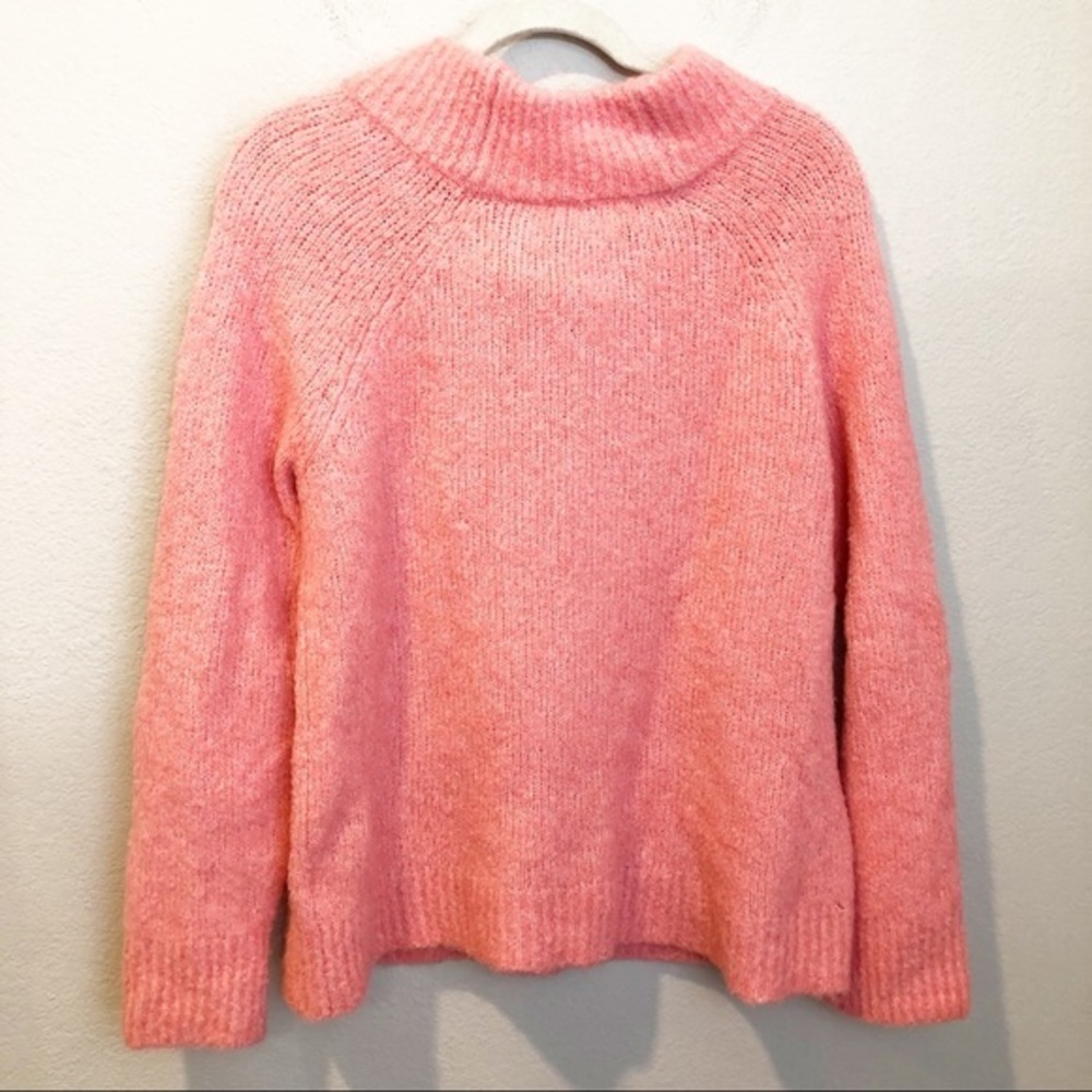 Anthro Moth‎  Mock Neck Alpacha Blend Sweater